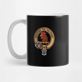 Clan Currie Rooster Crest Mug